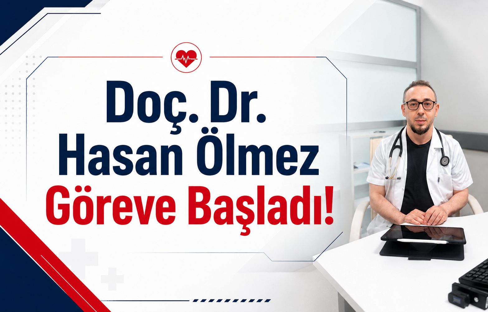 Yalova Eğitim ve Araştırma Hastanesi'nden Önemli Atama: Doç. Dr. Hasan Ölmez Göreve Başladı!