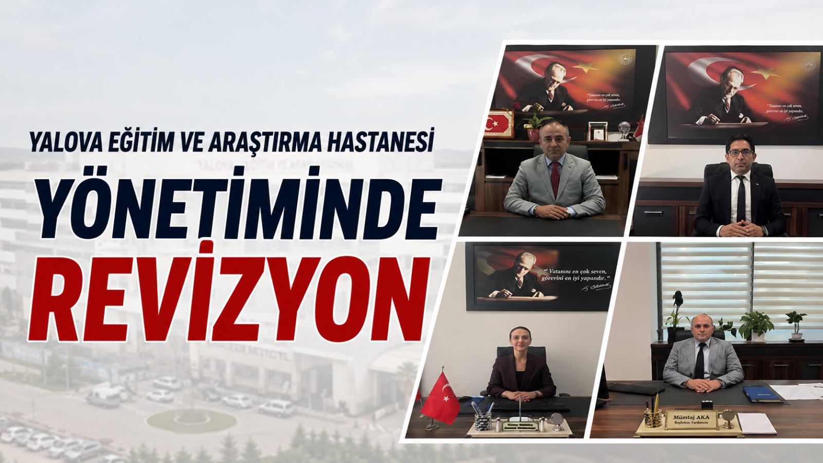 Yalova Eğitim ve Araştırma Hastanesi Yönetiminde Revizyon - Galeri