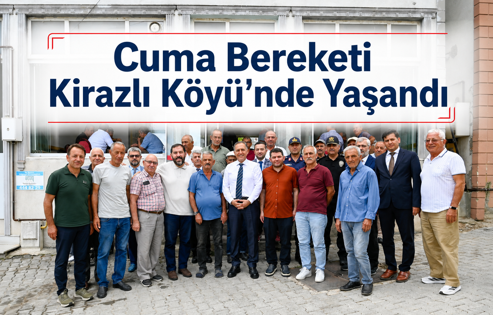 Cuma Bereketi Kirazlı Köyü'nde Yaşandı