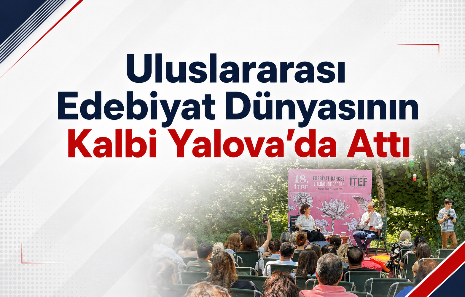 Uluslararası Edebiyat Dünyasının Kalbi Yalova'da Attı: Gacık Köyü'ndeki Edebiyat Bahçesi Buluşması