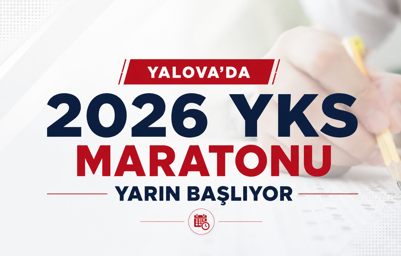 Yalova’da 2026 YKS Maratonu Yarın Başlıyor: Binlerce Öğrencinin Geleceğini Belirleyecek Büyük Sınavın Tüm Detayları!