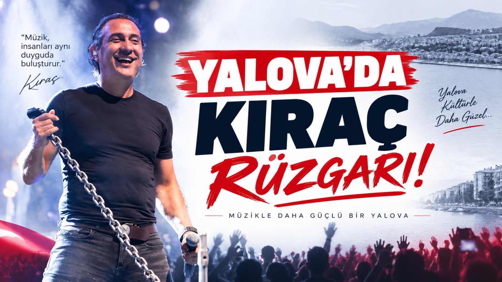Yalova'da Kıraç Rüzgarı!