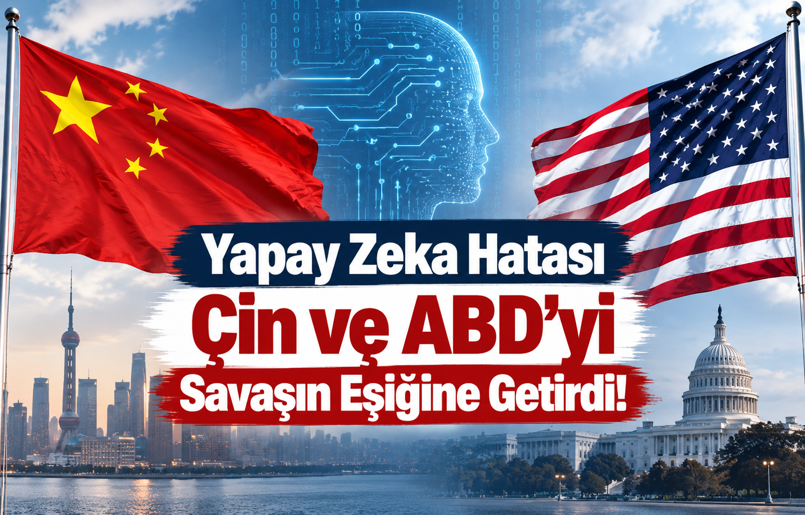 Yapay Zeka Hatası Çin ve ABD'yi Savaşın Eşiğine Getirdi!