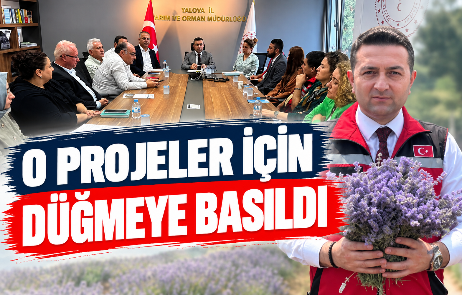 O Projeler İçin Düğmeye Basıldı