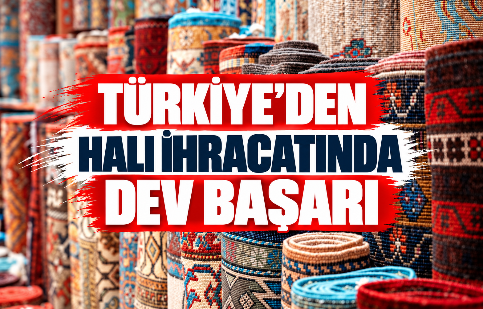 TÜRKİYE'DEN HALI İHRACATINDA DEV BAŞARI