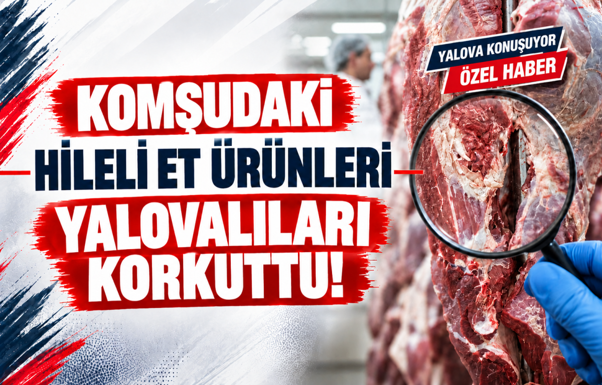 Komşudaki Hileli Et Ürünleri Yalovalıları Korkuttu!