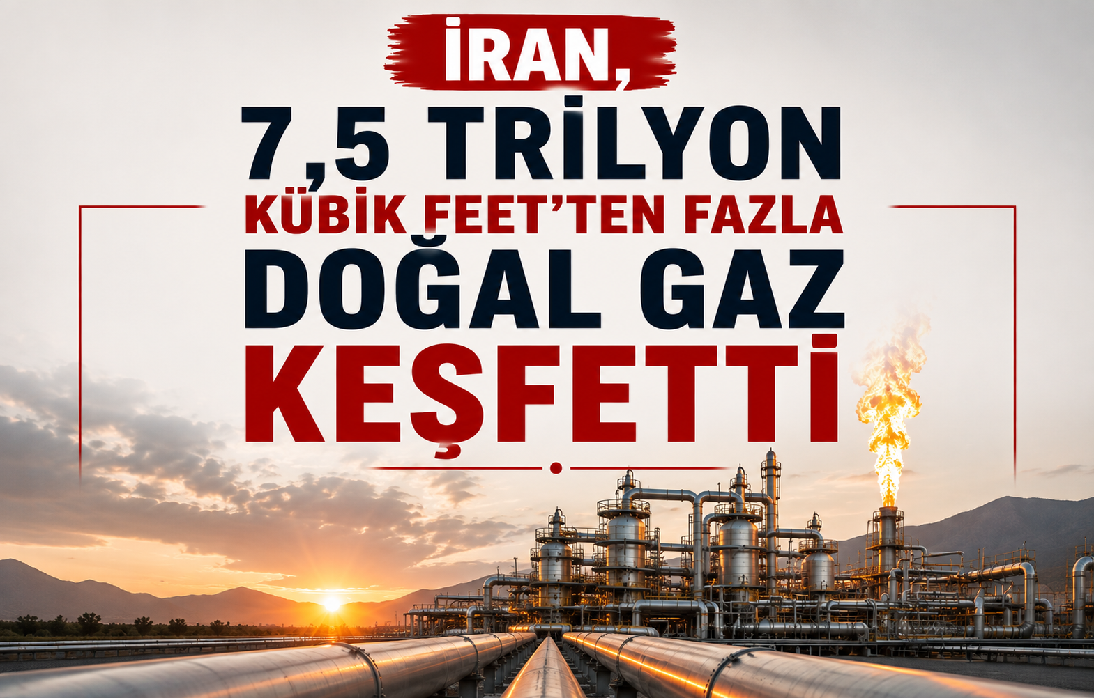 İran, Güney Pars'ta 7,5 Trilyon Kübik Feet'ten Fazla Doğal Gaz Keşfetti