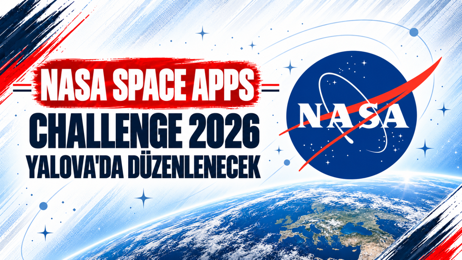 NASA SPACE APPS CHALLENGE 2026 YALOVA’DA DÜZENLENECEK