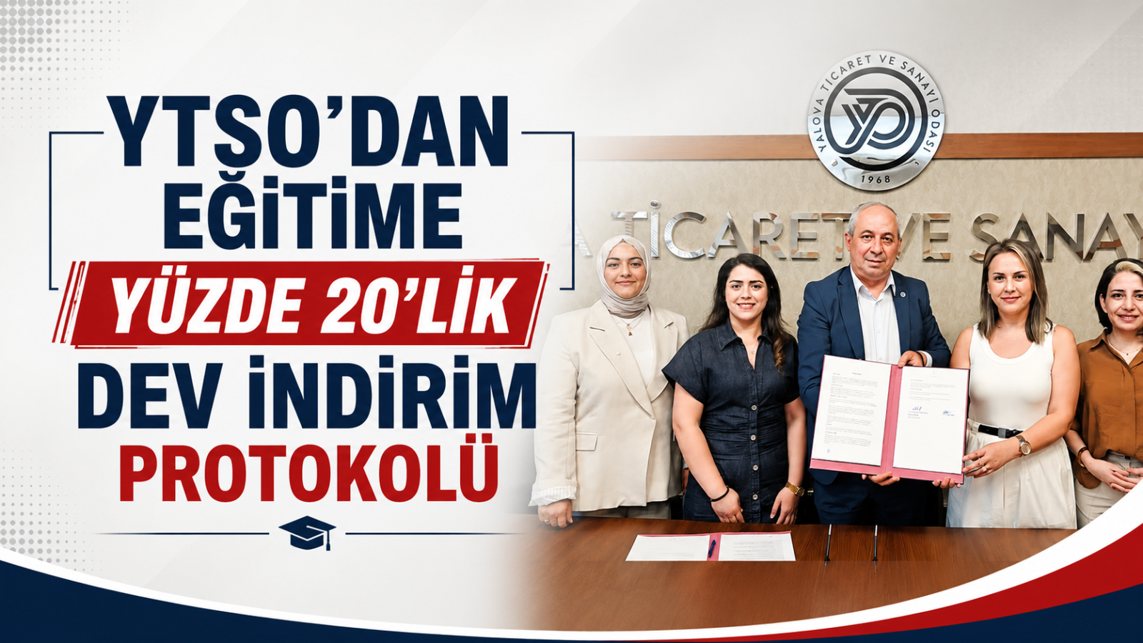 Yalova’da Velilere Büyük Müjde: YTSO’dan Eğitime Yüzde 20’lik Dev İndirim Protokolü