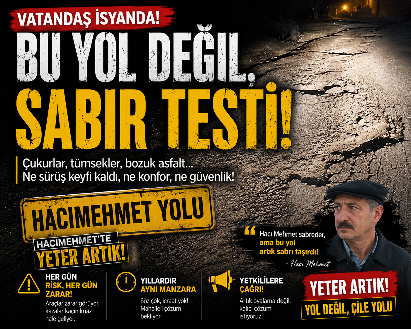 Bu Yol Değil, Sabır Testi!
