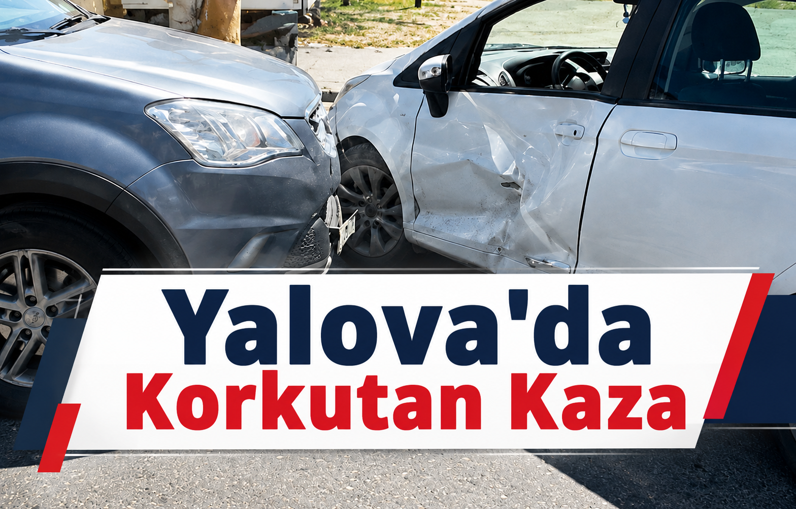 Yalova'da Korkutan Kaza