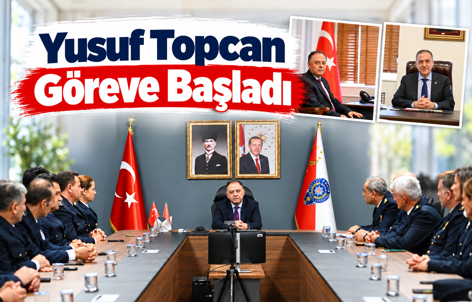 Yusuf Topcan Göreve Başladı