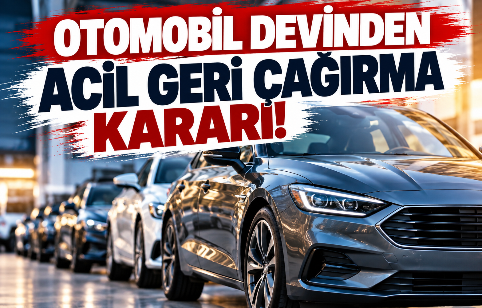 OTOMOBİL DEVİNDEN ACİL GERİ ÇAĞIRMA KARARI!