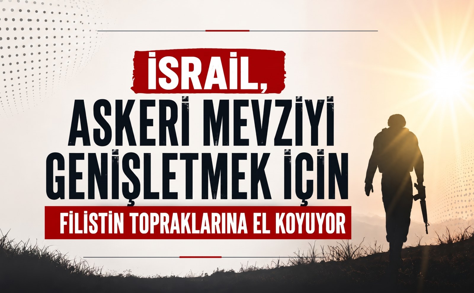 İsrail, Ramallah yakınlarında askeri mevziyi genişletmek için Filistin topraklarına el koyuyor