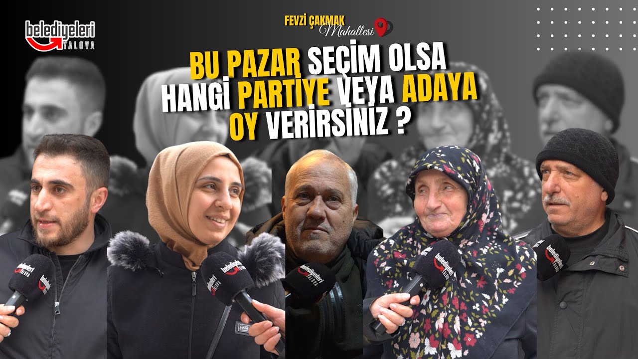 Fevzi Çakmak Mahallesi'nde yerel seçim nabzı AK Parti ile CHP rekabeti etrafında şekilleniyor