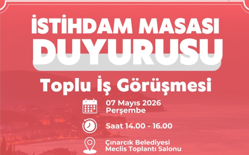 İstihdam Masasından Yeni Fırsat