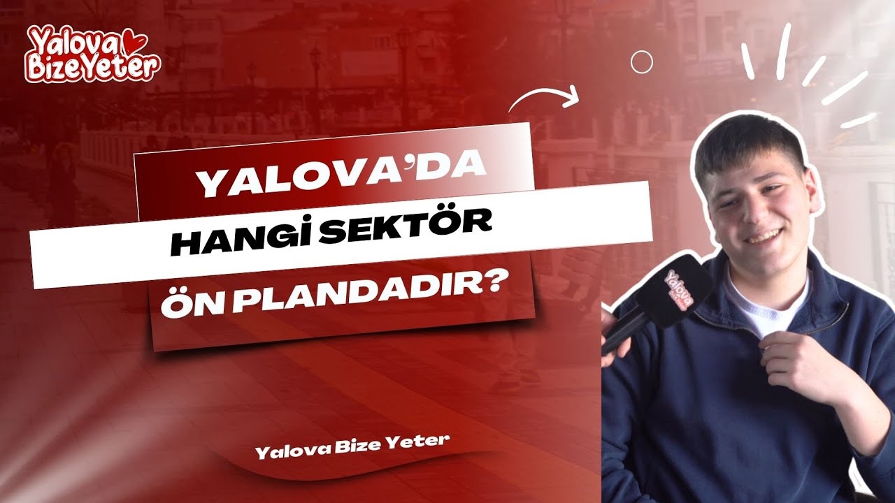 Yalovalılara Göre Kent Ekonomisinin Lokomotifi Hizmet ve Gıda Sektörü: