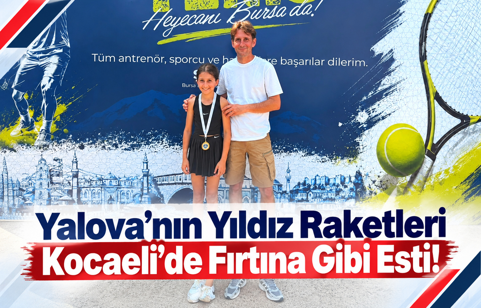 Yalova’nın Yıldız Raketleri Kocaeli’de Fırtına Gibi Esti!