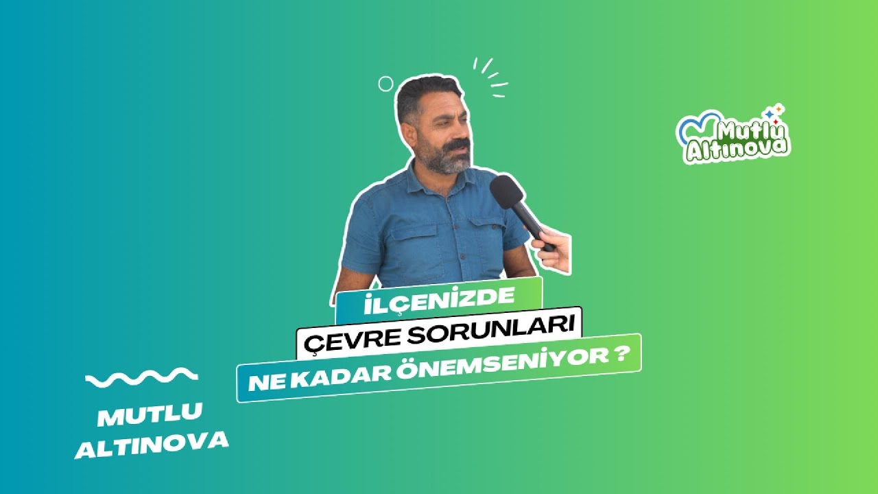 Altınova'da Çevre Çatlağı: