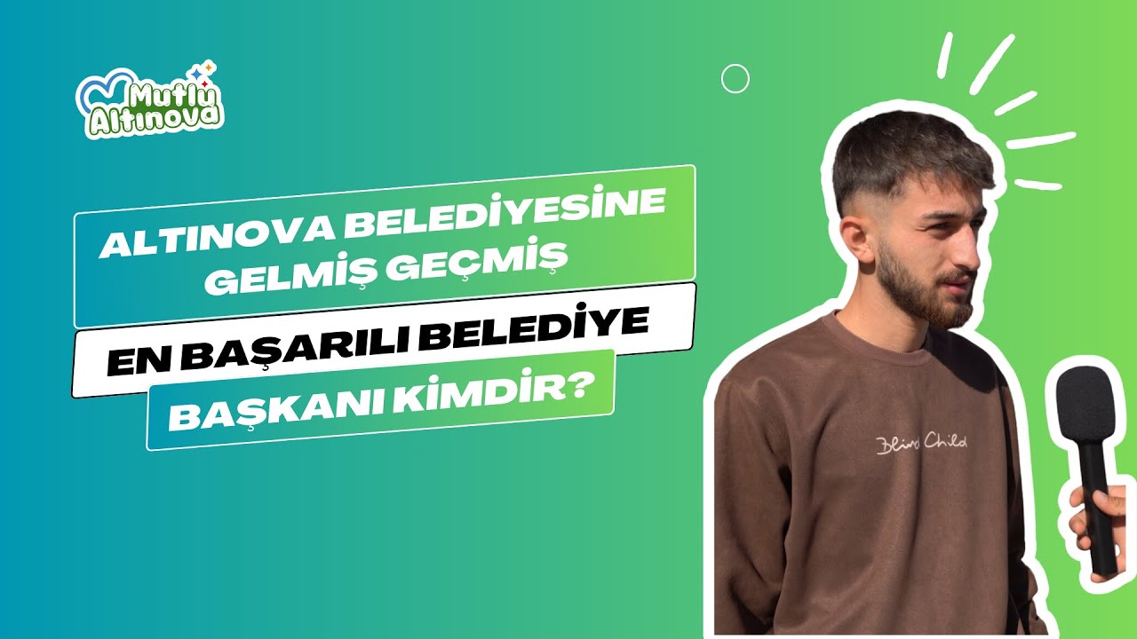 Altınova'da Vatandaşlar Geçmiş ve Mevcut Belediye Yönetimlerini Değerlendirdi