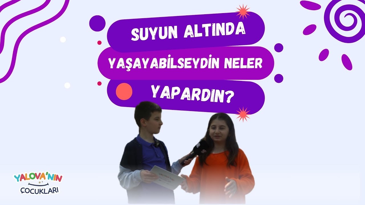 Yalova'nın Su Altı Hayalleri: 