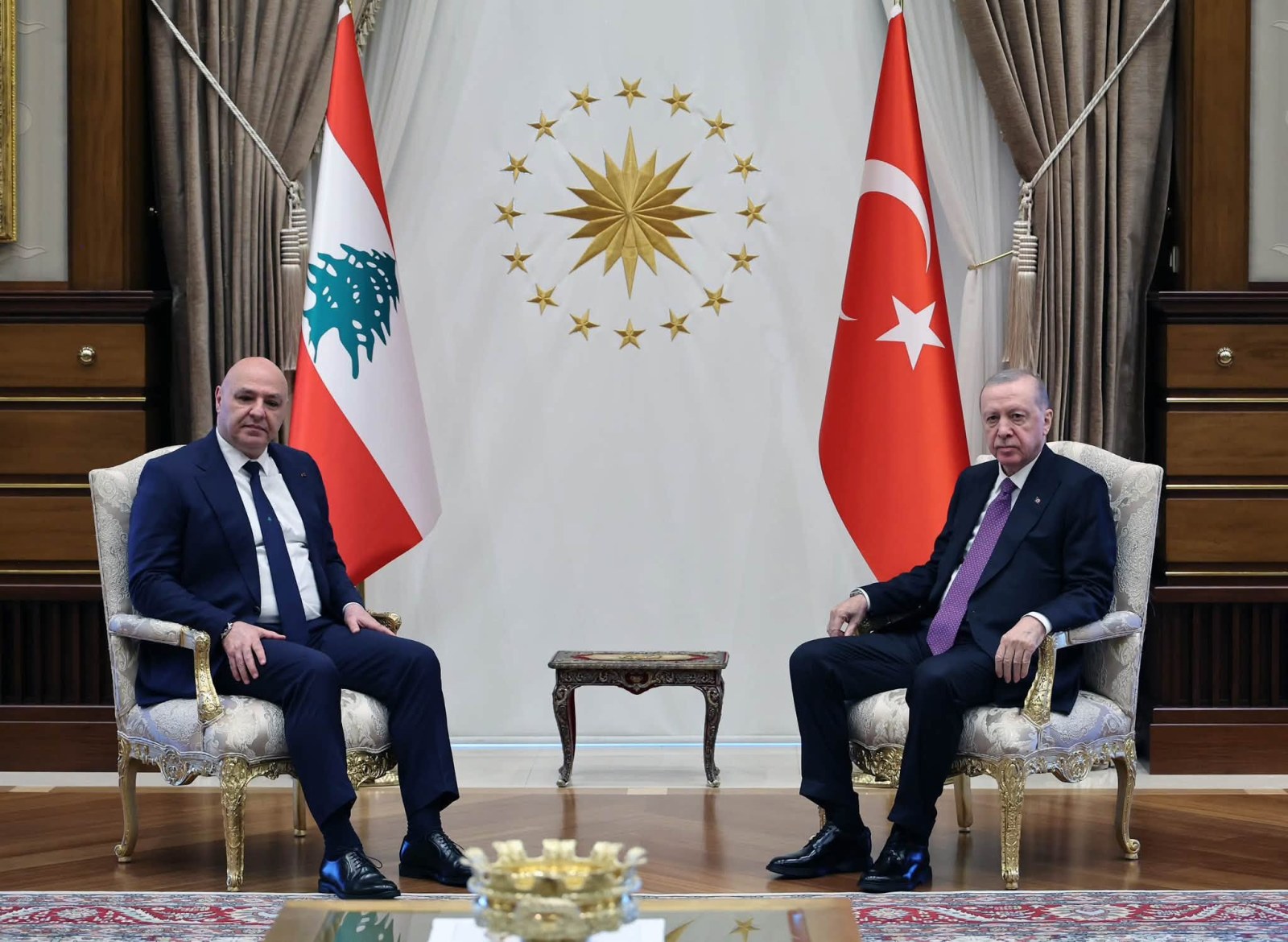 Erdoğan ile Avn, Ankara'da İkili İlişkiler ve Bölgesel Gelişmeleri Masaya Yatırdı