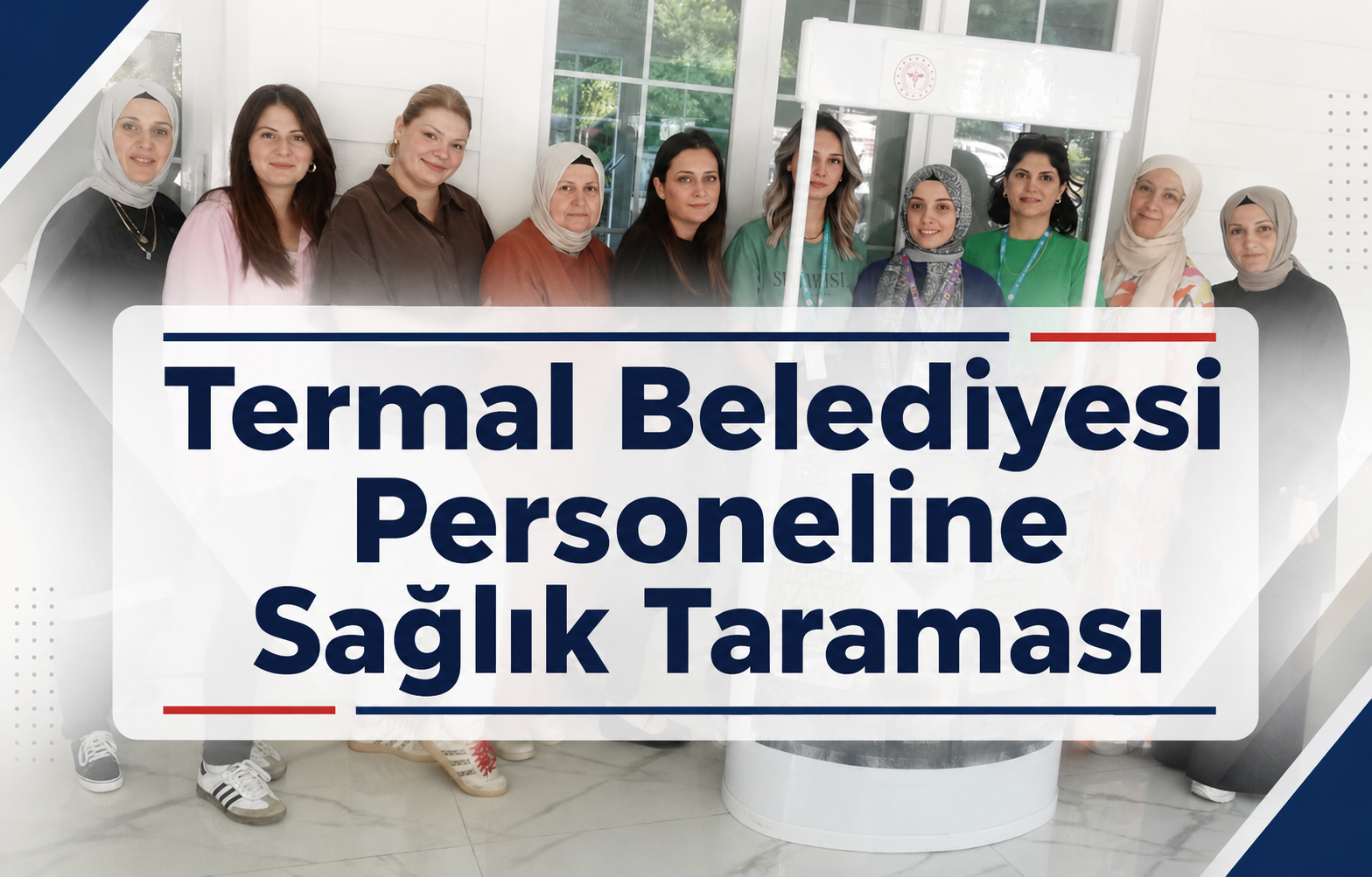 Termal Belediyesi Personeline Sağlık Taraması