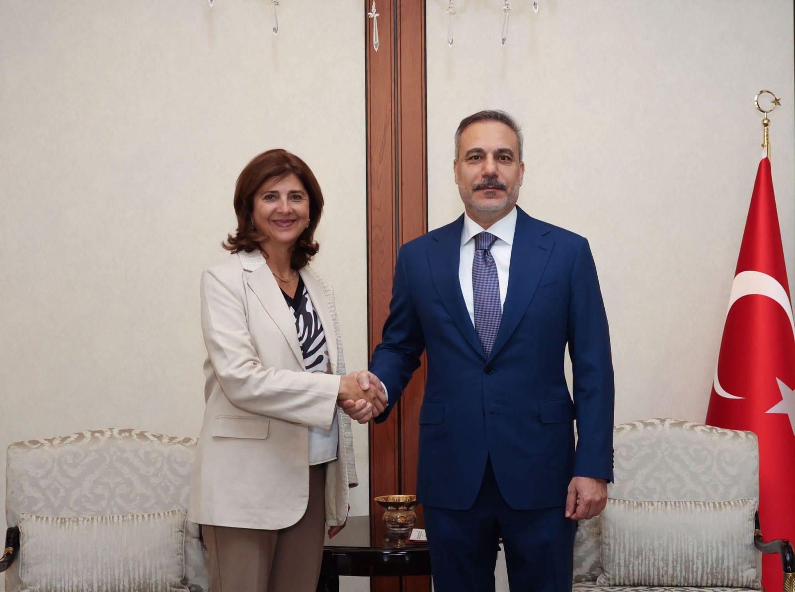 Fidan: Kıbrıs meselesinin çözümü iki devletin bir arada yaşaması ve Kıbrıs Türklerinin haklarının tanınmasından geçiyor