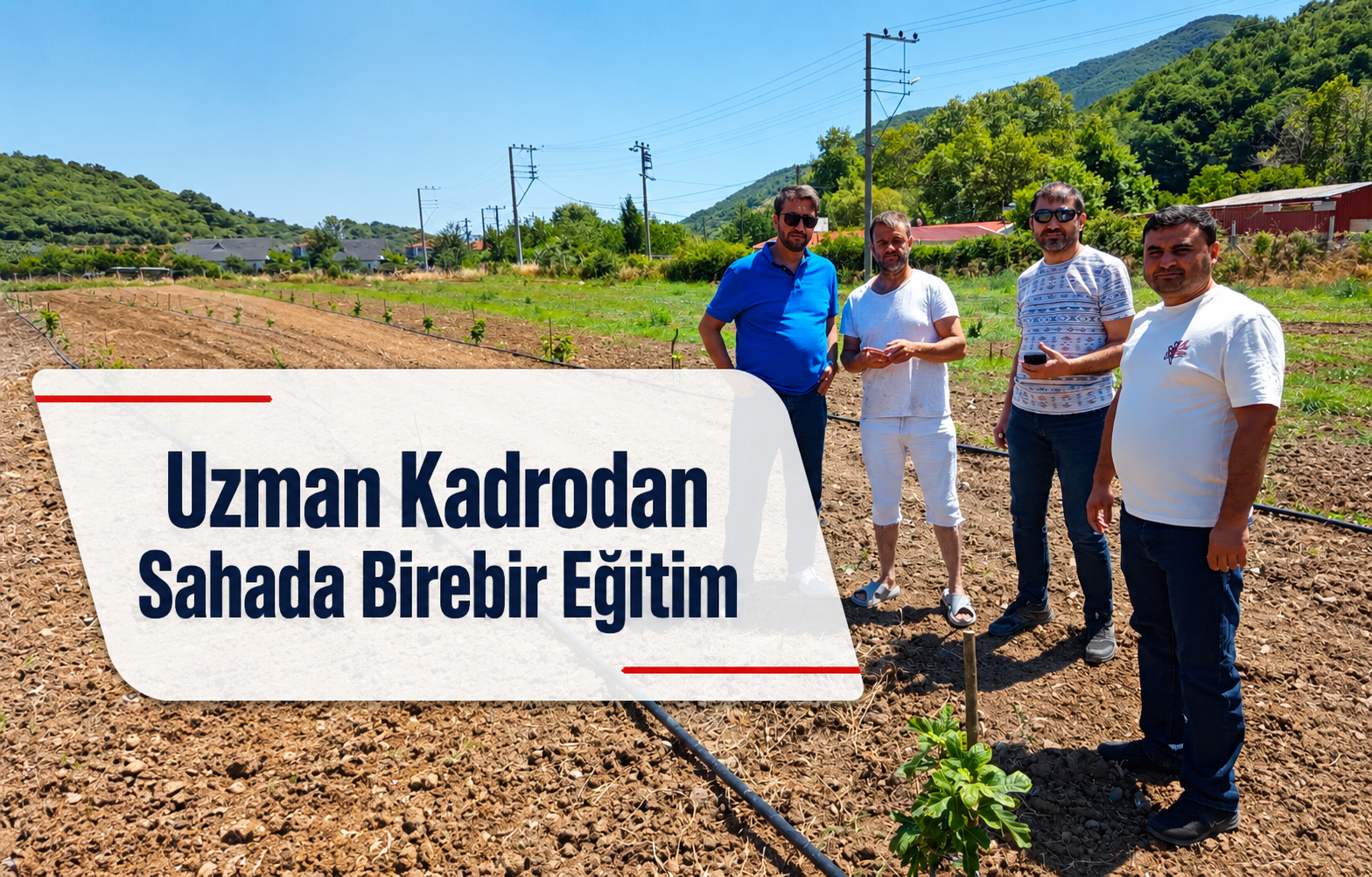 Uzman Kadrodan Sahada Birebir Eğitim