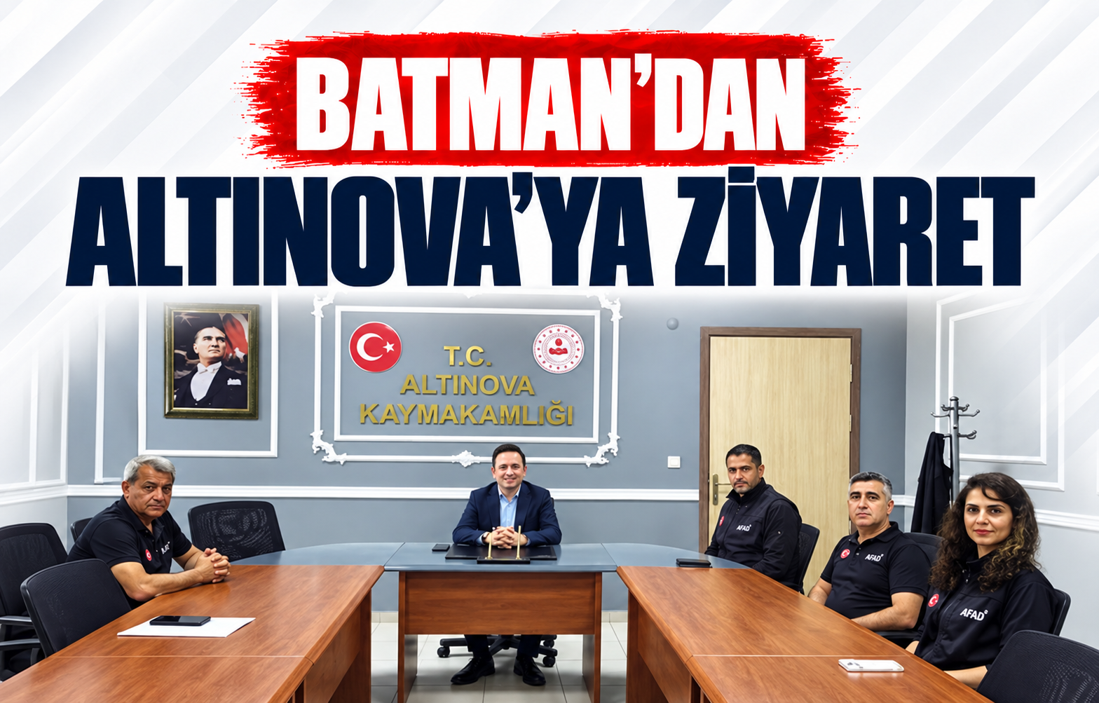 BATMAN’DAN ALTINOVA’YA ZİYARET