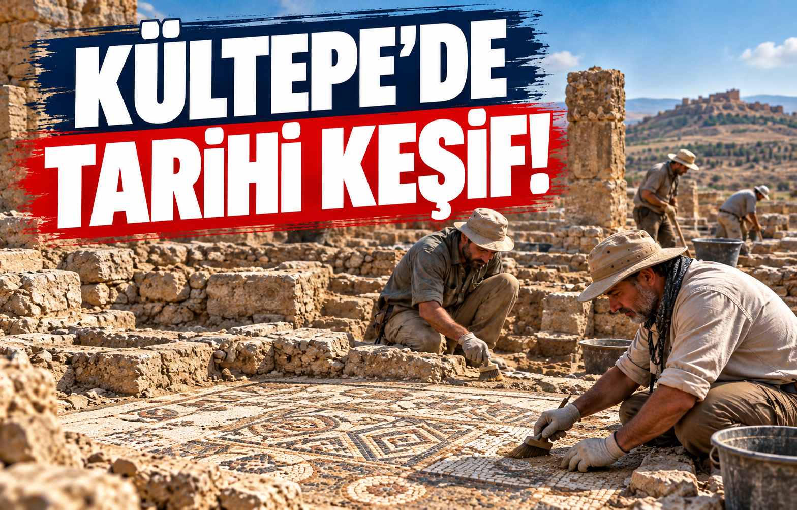 KÜLTEPE'DE TARİHİ KEŞİF!