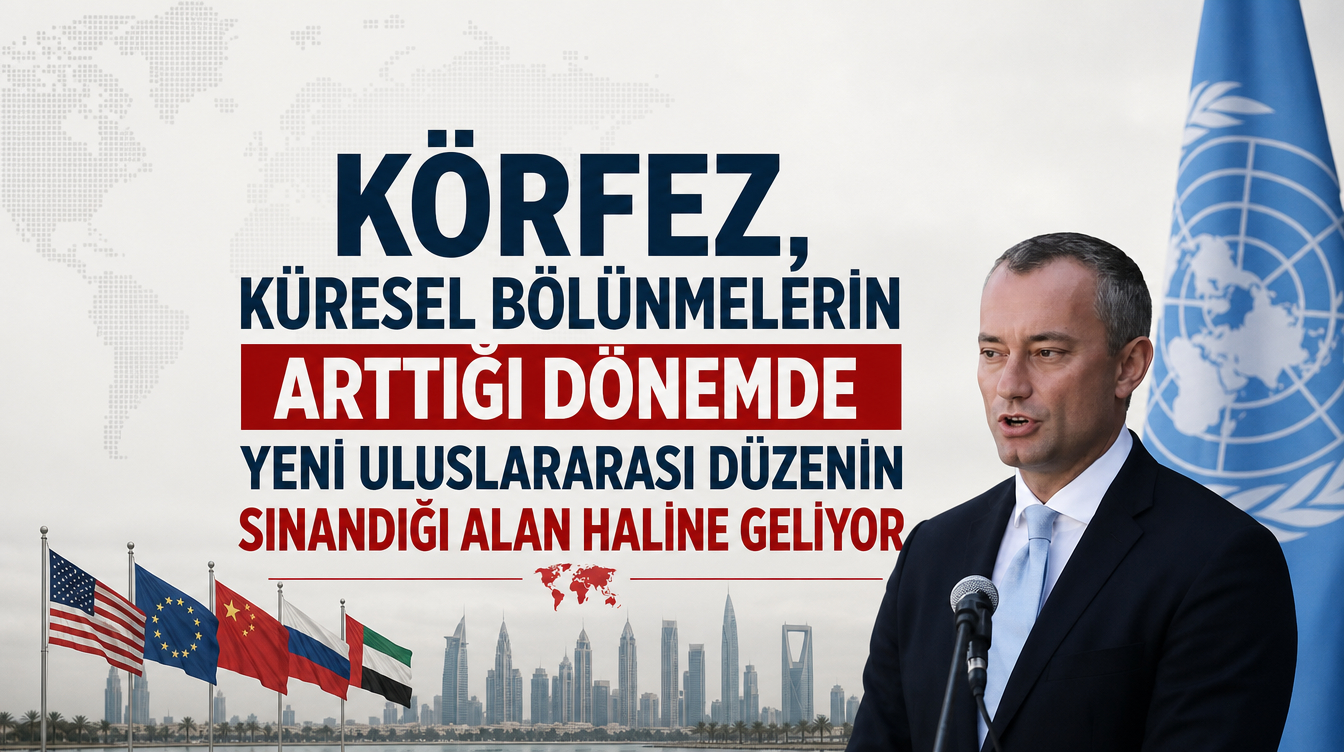 Körfez, küresel bölünmelerin arttığı dönemde yeni uluslararası düzenin sınandığı alan haline geliyor