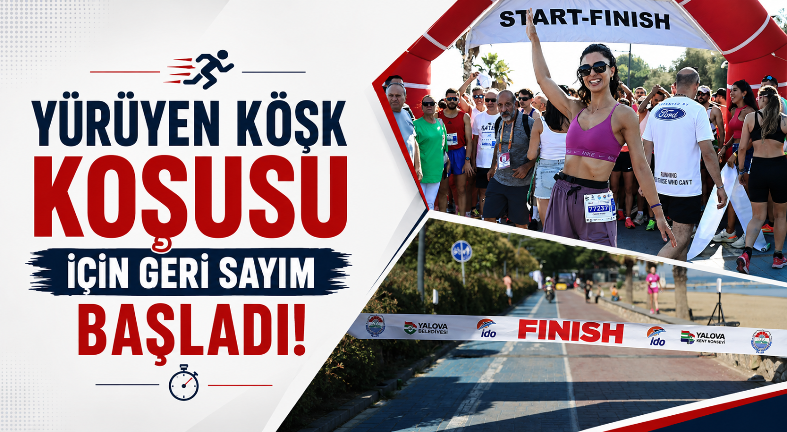 1000 Sporcuyu Buluşturacak Yürüyen Köşk Koşusu İçin Geri Sayım Başladı!