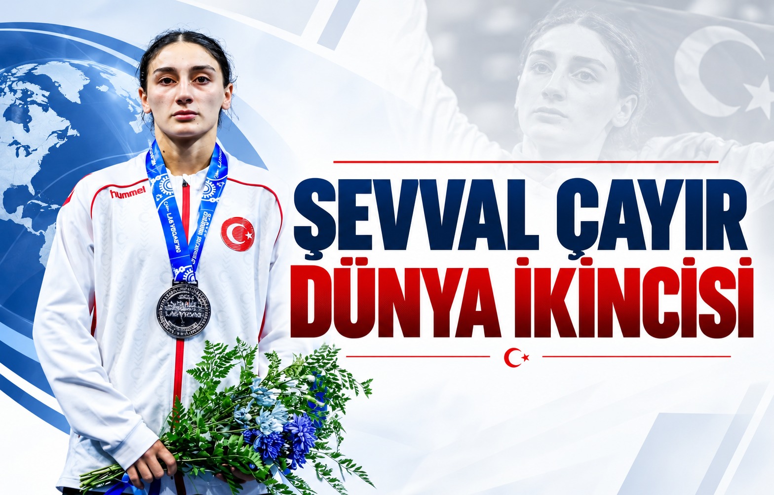 ŞEVVAL ÇAYIR DÜNYA İKİNCİSİ