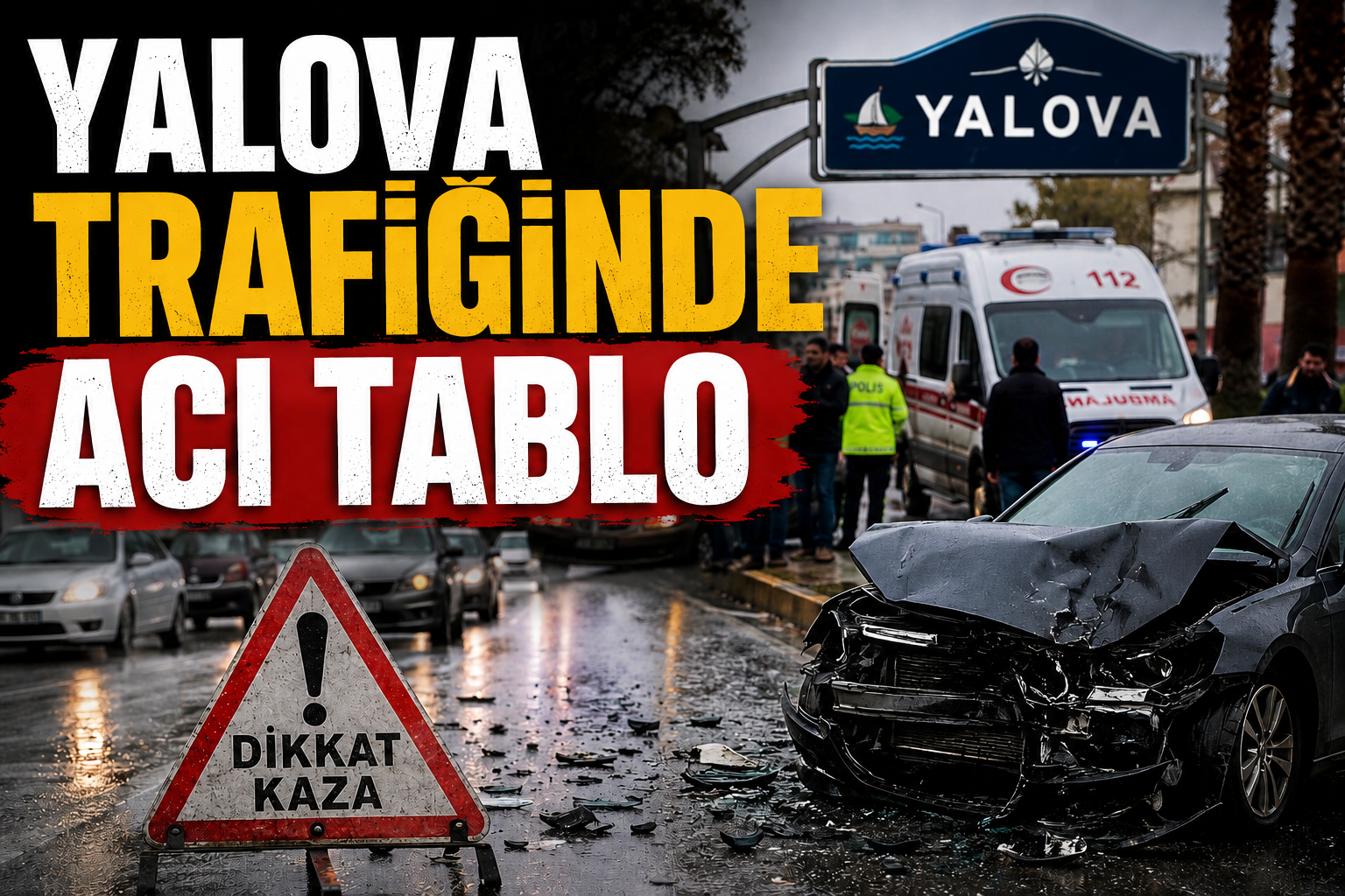 TÜİK Verileri Ortaya Çıkardı: Yalova Trafiğinde Acı Tablo