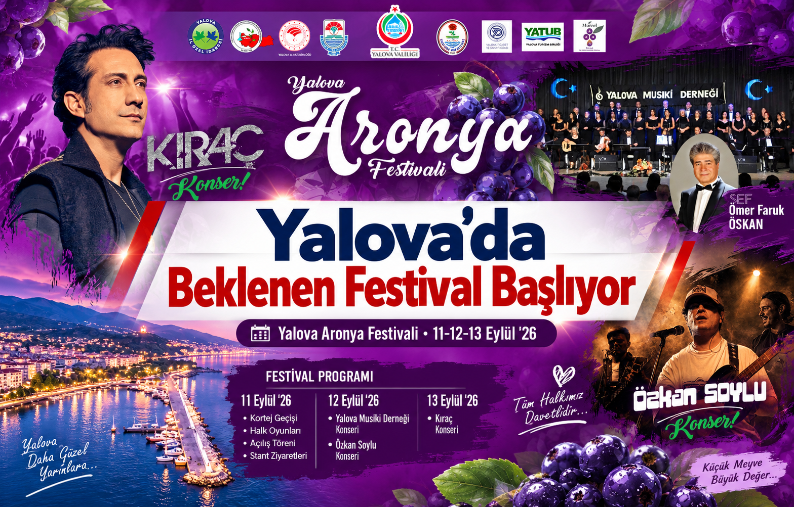 Yalova’da Beklenen Festival Başlıyor