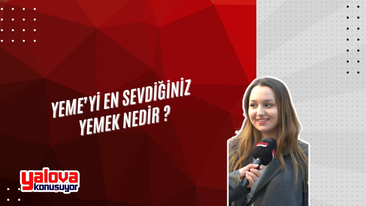 Yalova sokaklarında lezzet anketi: Vatandaşın favorisi İskender ve geleneksel tatlar oldu