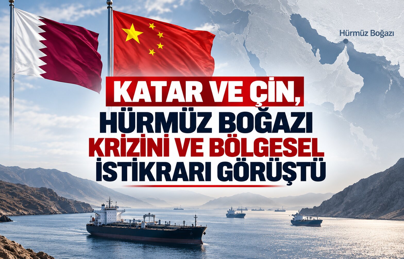 Katar ve Çin, Pekin’de Hürmüz Boğazı krizini ve bölgesel istikrarı görüştü