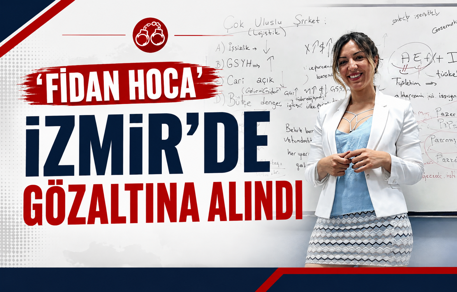 'Fidan Hoca' İzmir'de Gözaltına Alındı!
