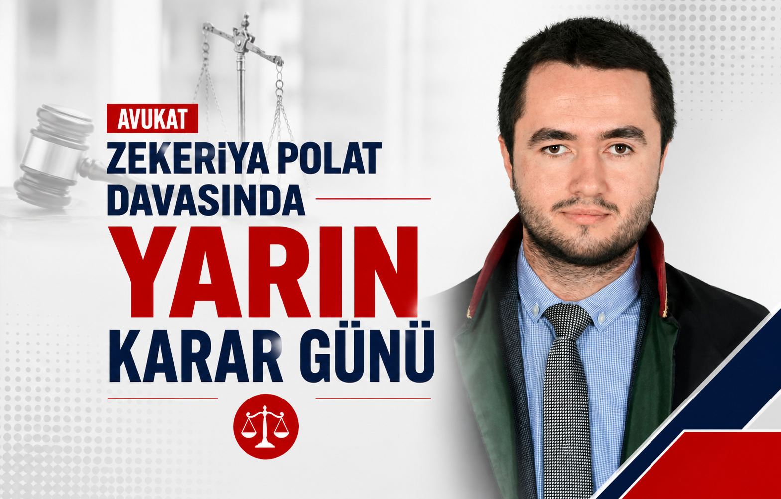 Yalova’da Görevi Başında Katledilen Kurum Avukatı Zekeriya Polat Davasında Yarın Karar Günü