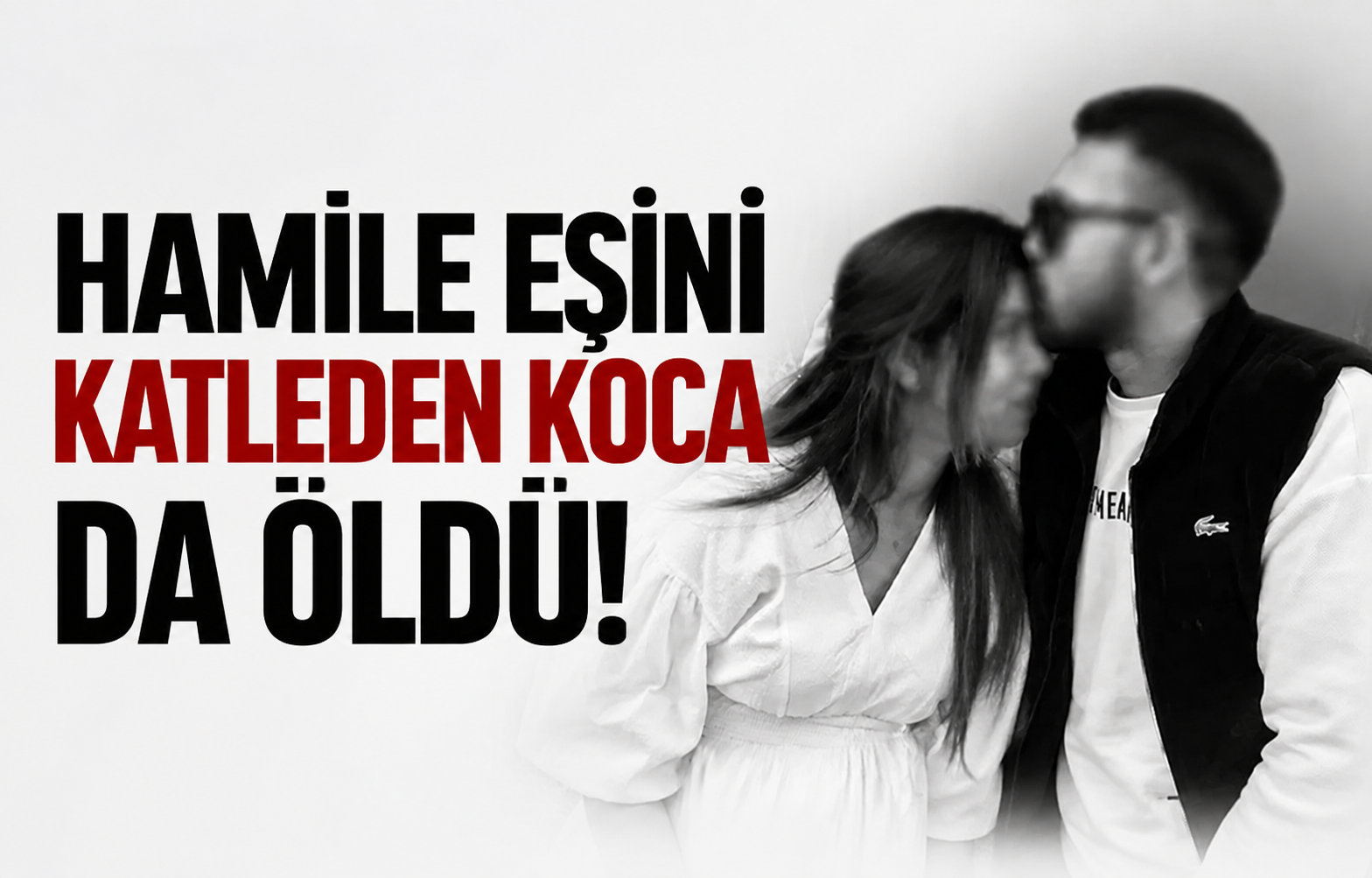 Hamile Eşini Katleden Koca da Öldü!