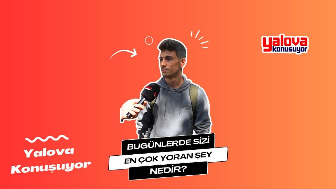 Yalovalılar dertli: 'Ekonomi ve hayatın stresi bizi yoruyor'