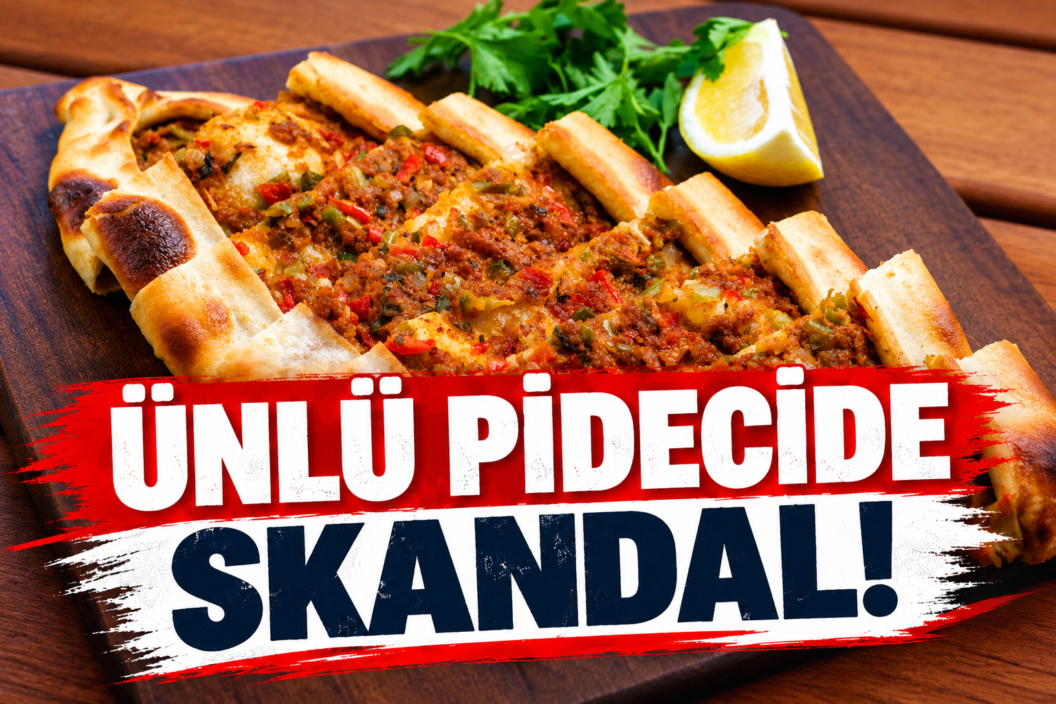 Ünlü Pidecide Skandal!