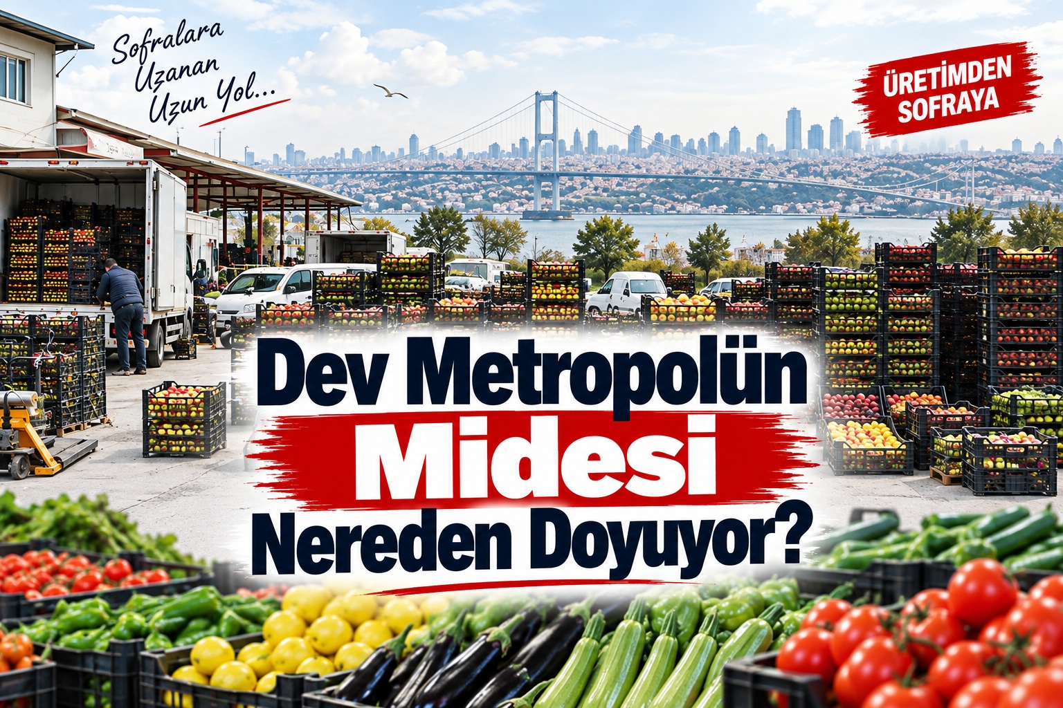 Dev Metropolün Midesi Nereden Doyuyor?