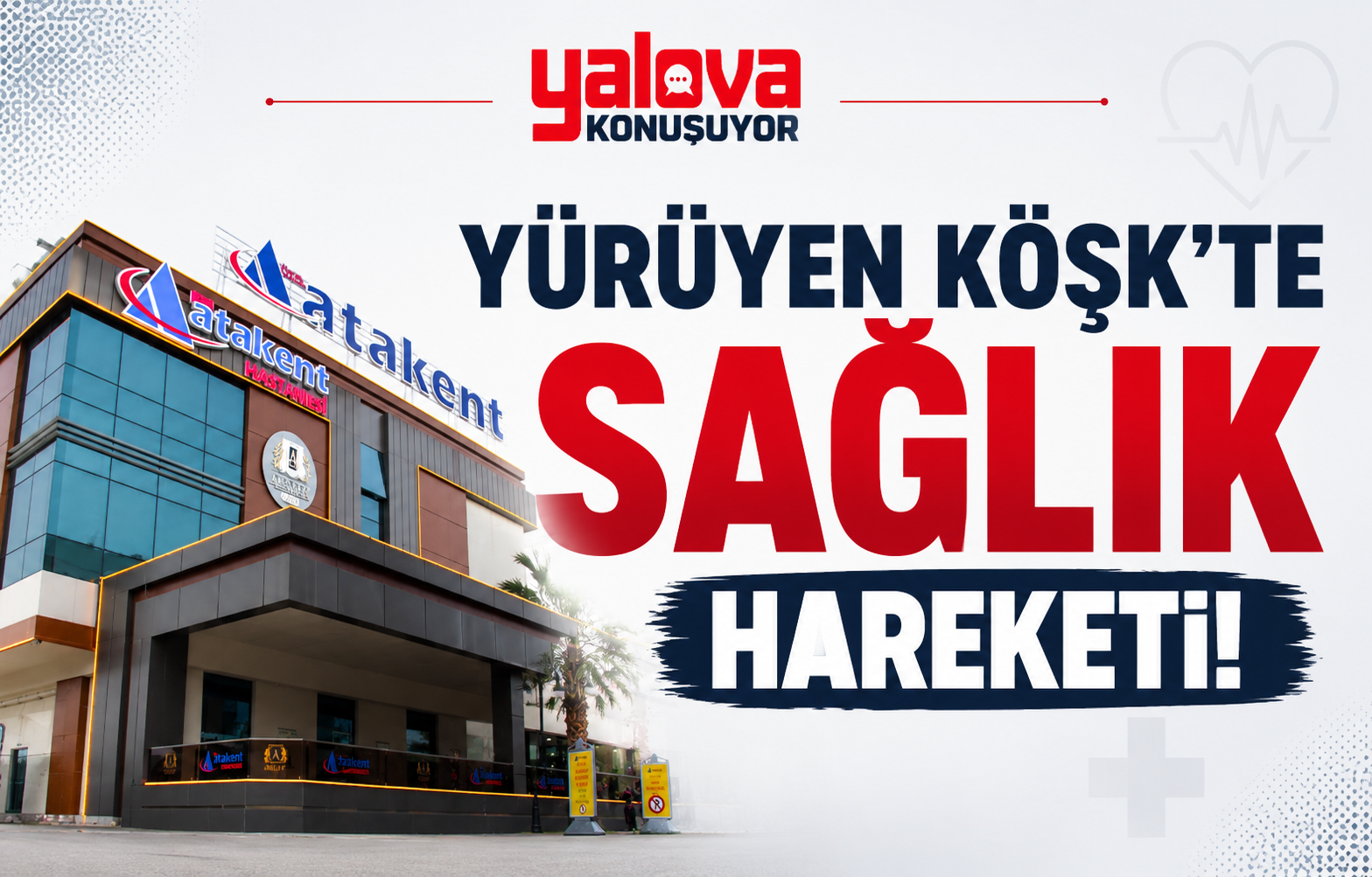 Yürüyen Köşk’te Sağlık Hareketi!