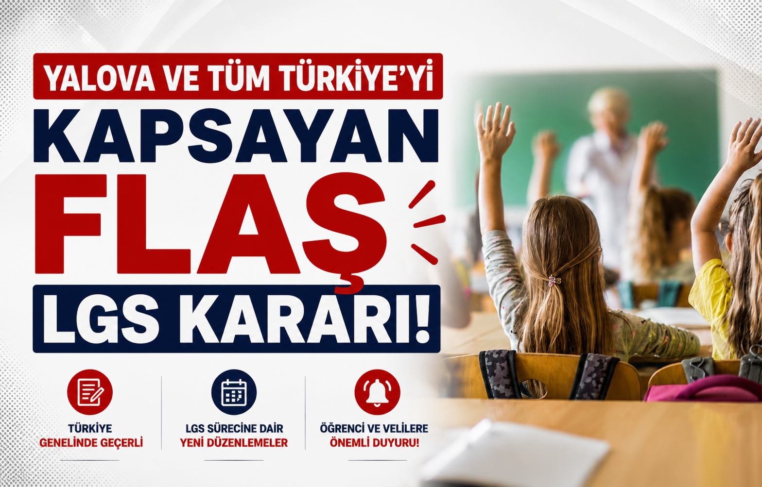 12 Haziran Cuma Okullar Tatil mi? MEB'den Yalova ve Tüm Türkiye'yi Kapsayan Flaş LGS Kararı!