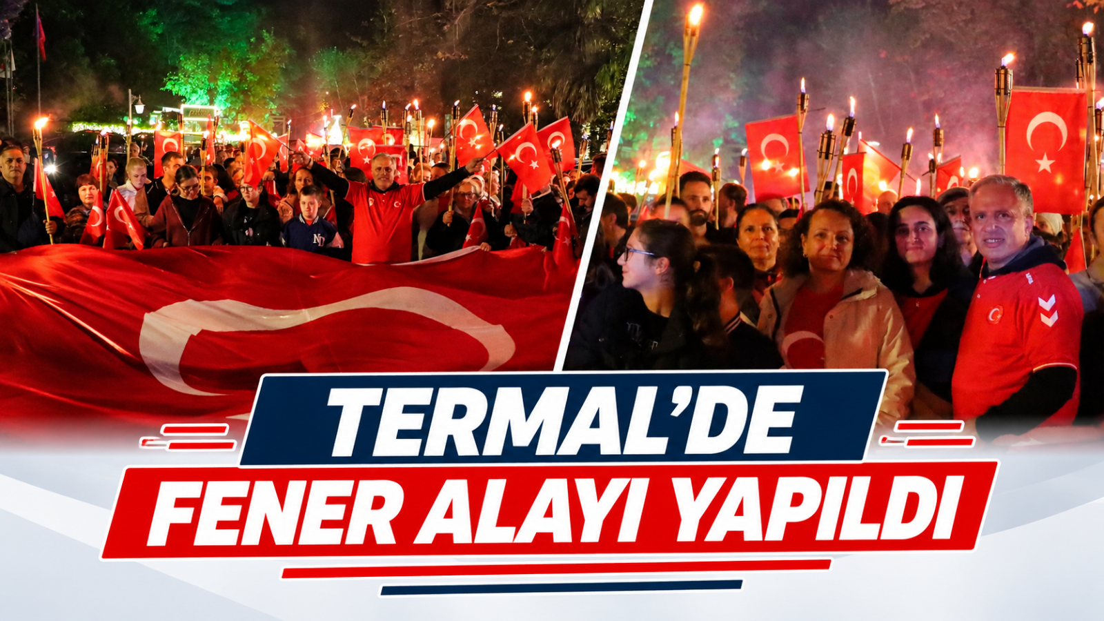 TERMAL’DE FENER ALAYI YAPILDI