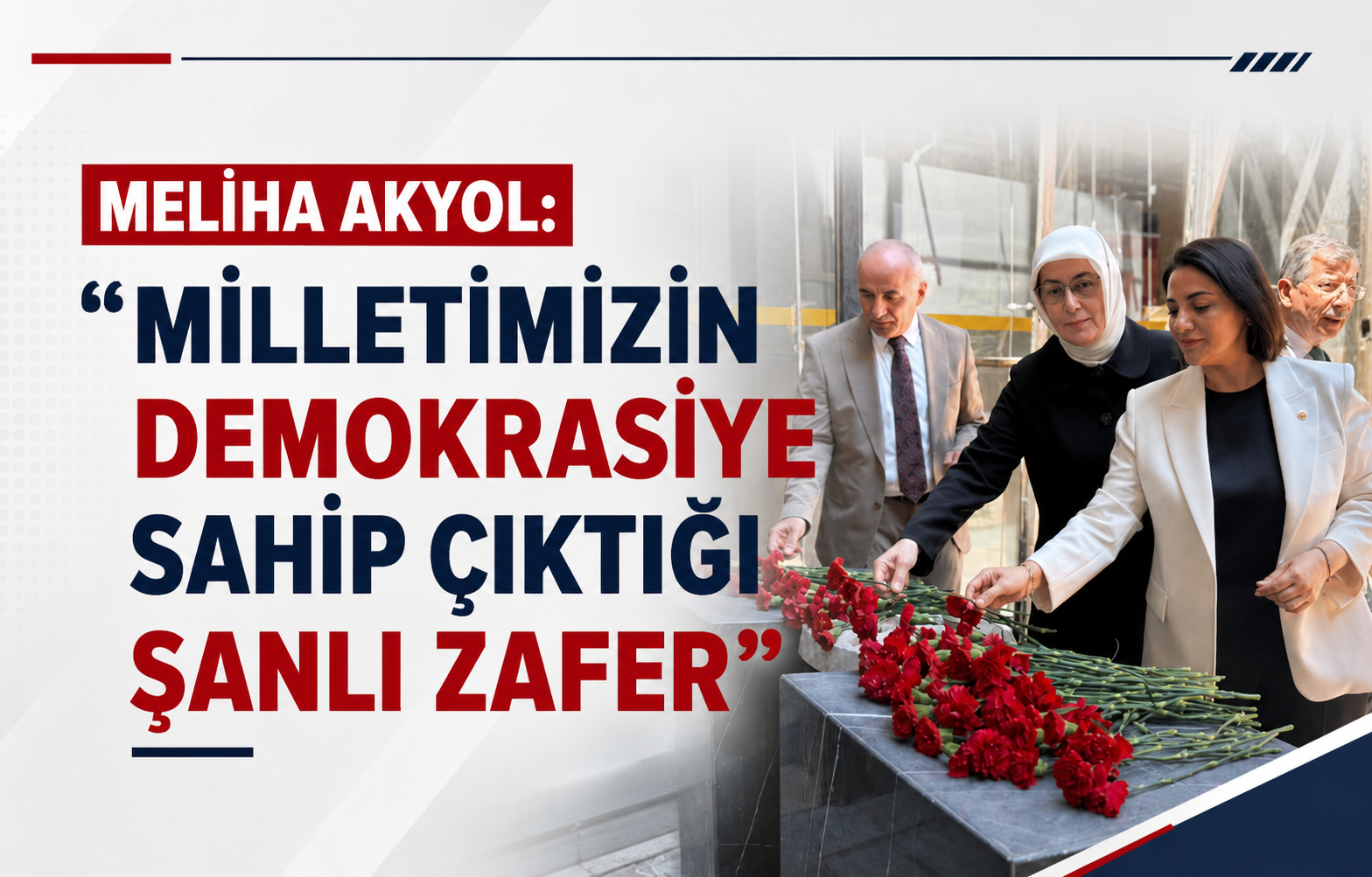 Yalova Milletvekili Meliha Akyol'dan Tarihi Günde Anlamlı Mesaj