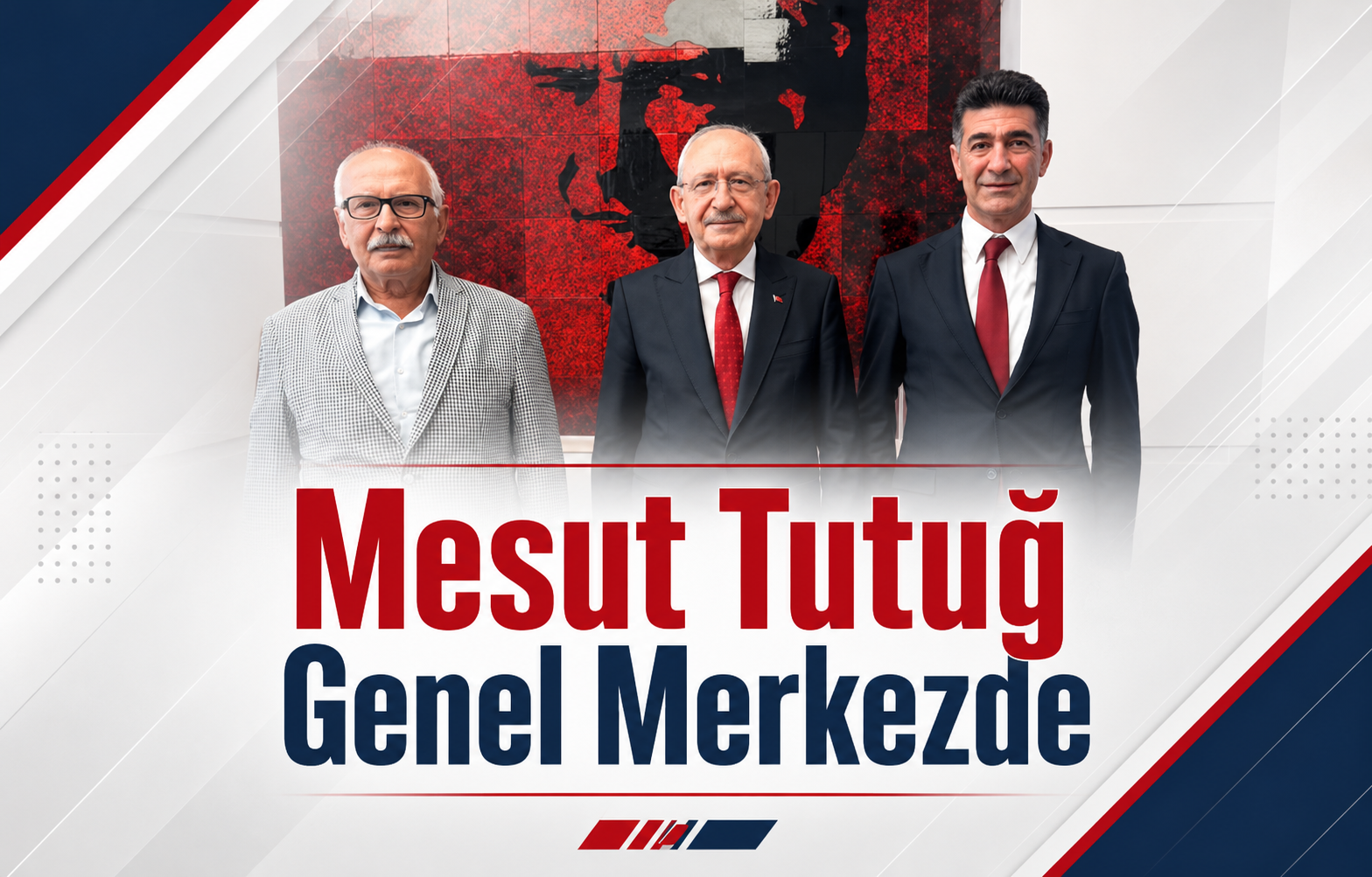 Mesut Tutuğ Genel Merkezde