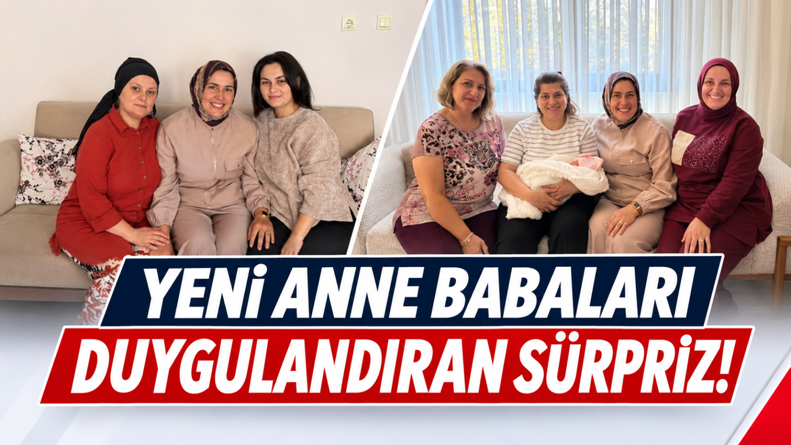 YENİ ANNE BABALARI DUYGULANDIRAN SÜRPRİZ!